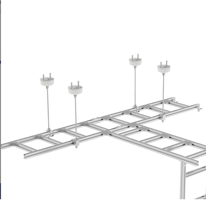 Scala portacavi in ​​alluminio per data center