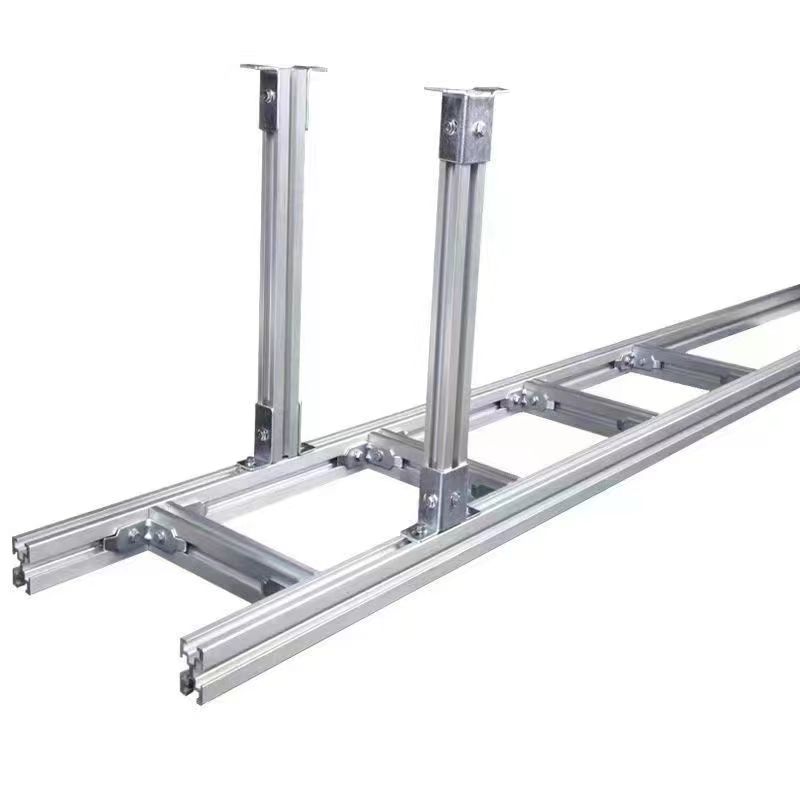 Tangga kabel aluminium pusat data