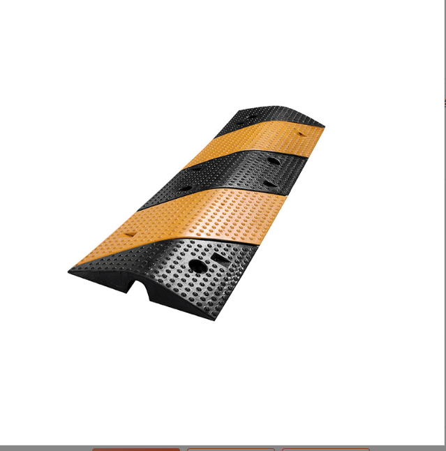 Cable duct speed bump