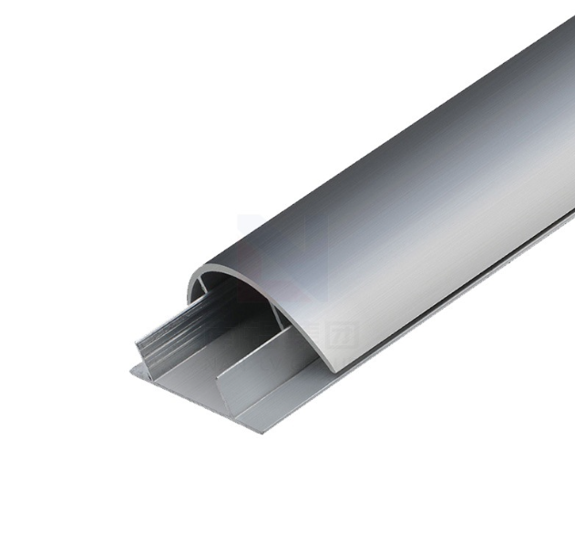 Curved aluminum alloy wire duct