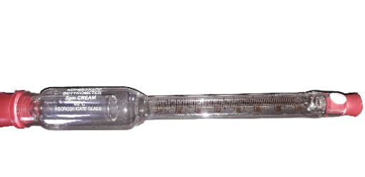 Cream butyrometer 