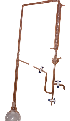 betel leaf oil clevenger apparatus