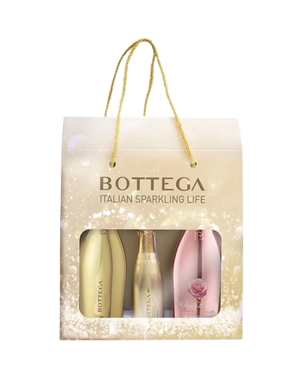 Bottega Set (Gold 75cl+Pink 75cl+Mini 20cl)