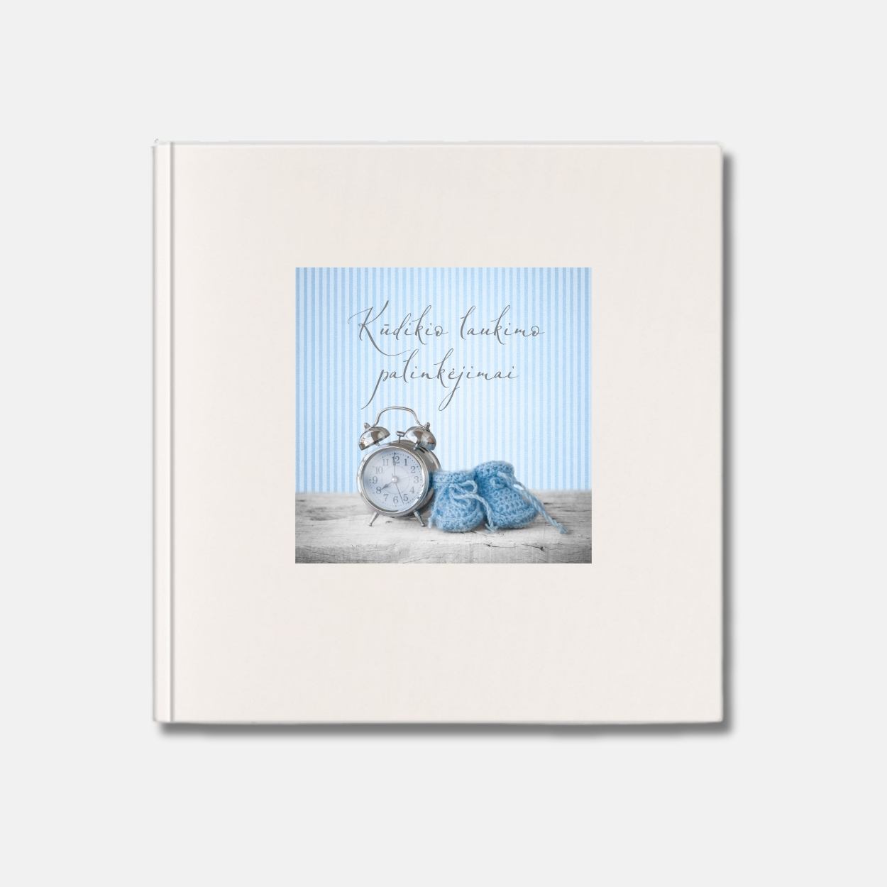 Balta palinkėjimų knyga 20x20 (brokatas)