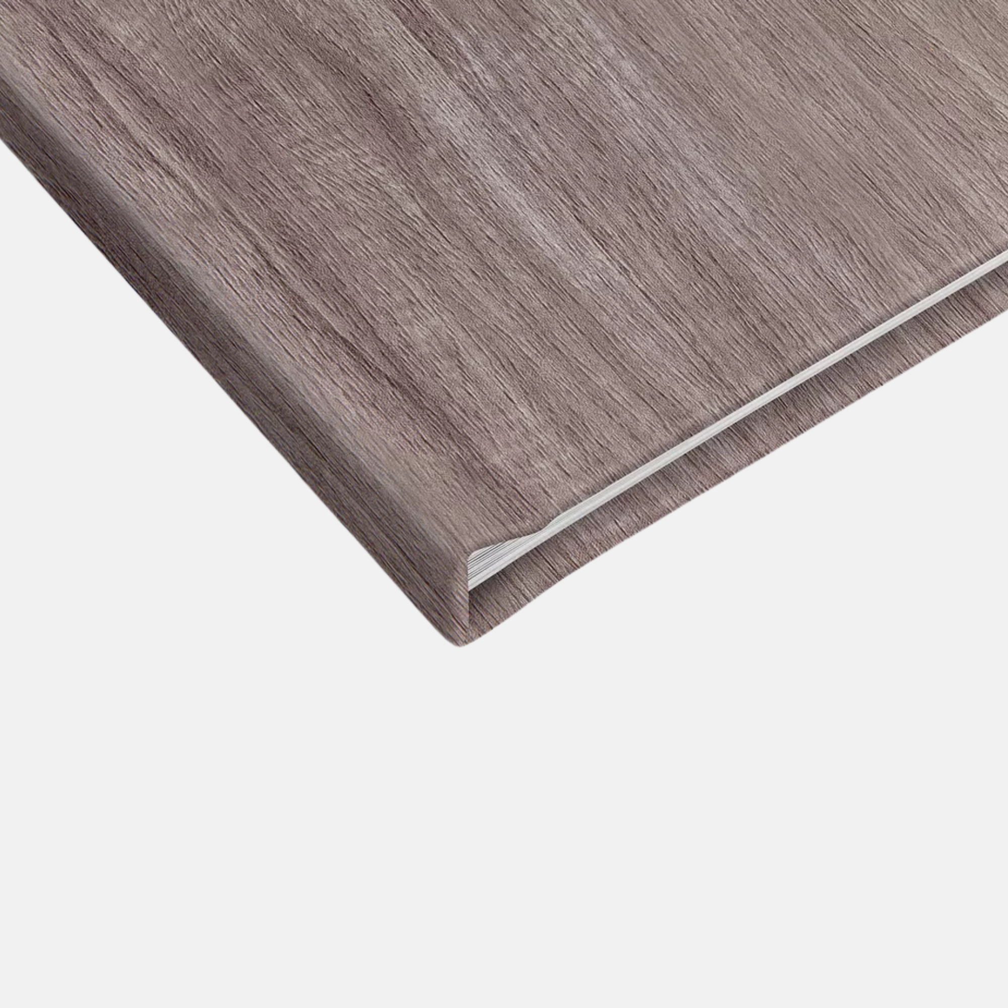 Delux fotolbumas akrilas+rusvas medžio raštas, 30x30 formatas