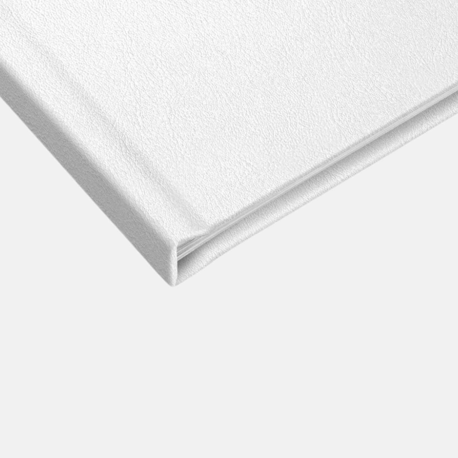 Delux fotolbumas akrilas + balta oda, 21x21 formatas