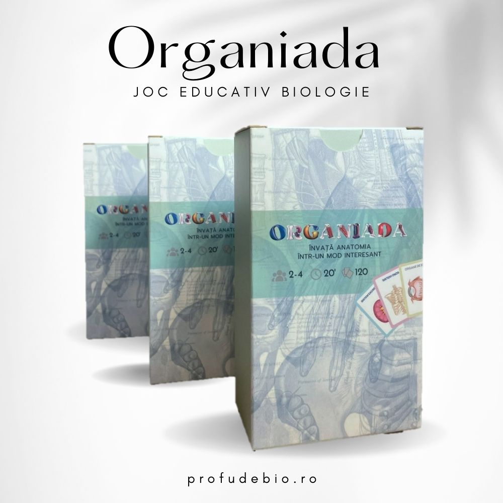Organiada - joc educativ pentru biologie