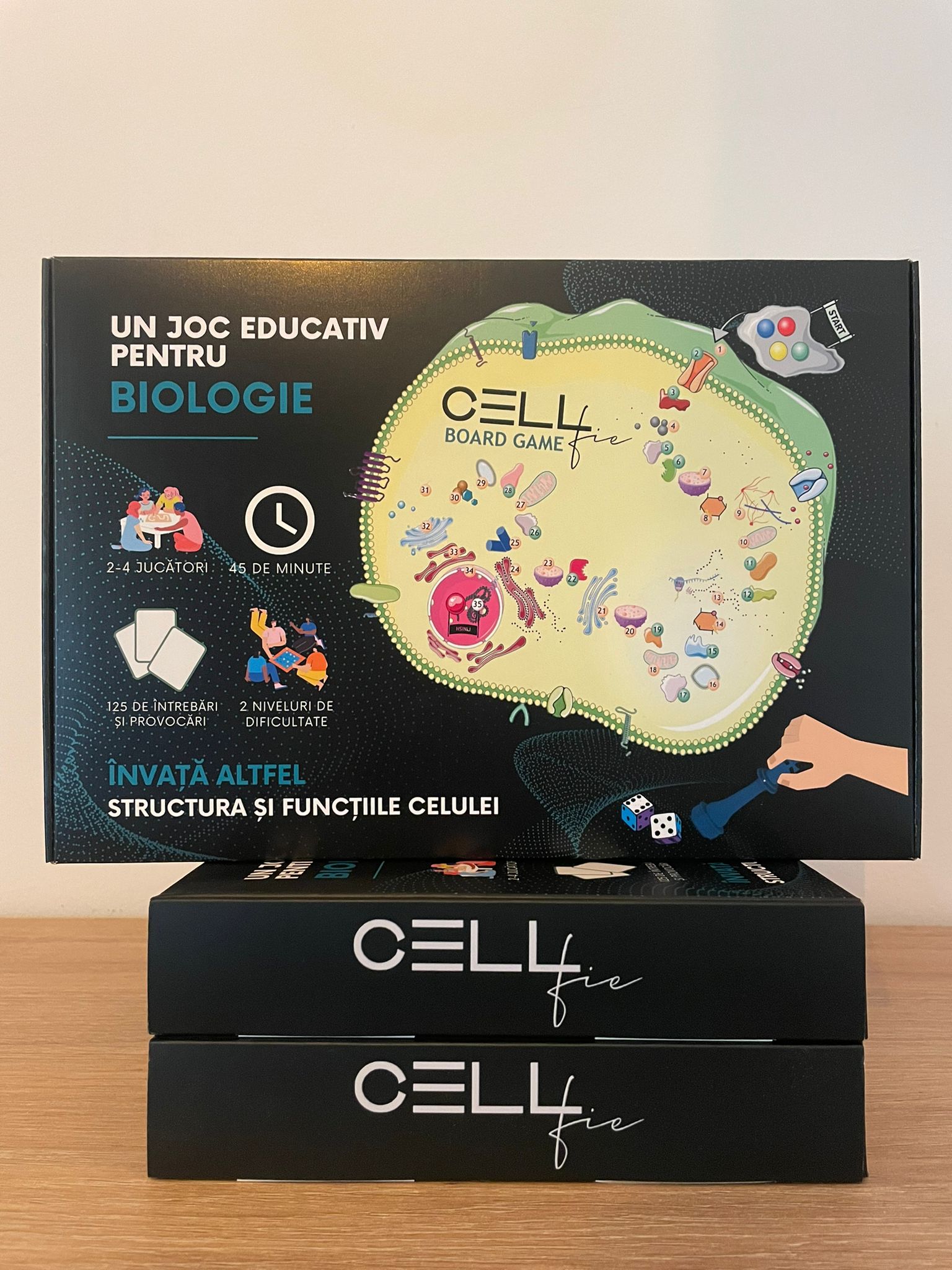 CELLfie - boardgame educativ 