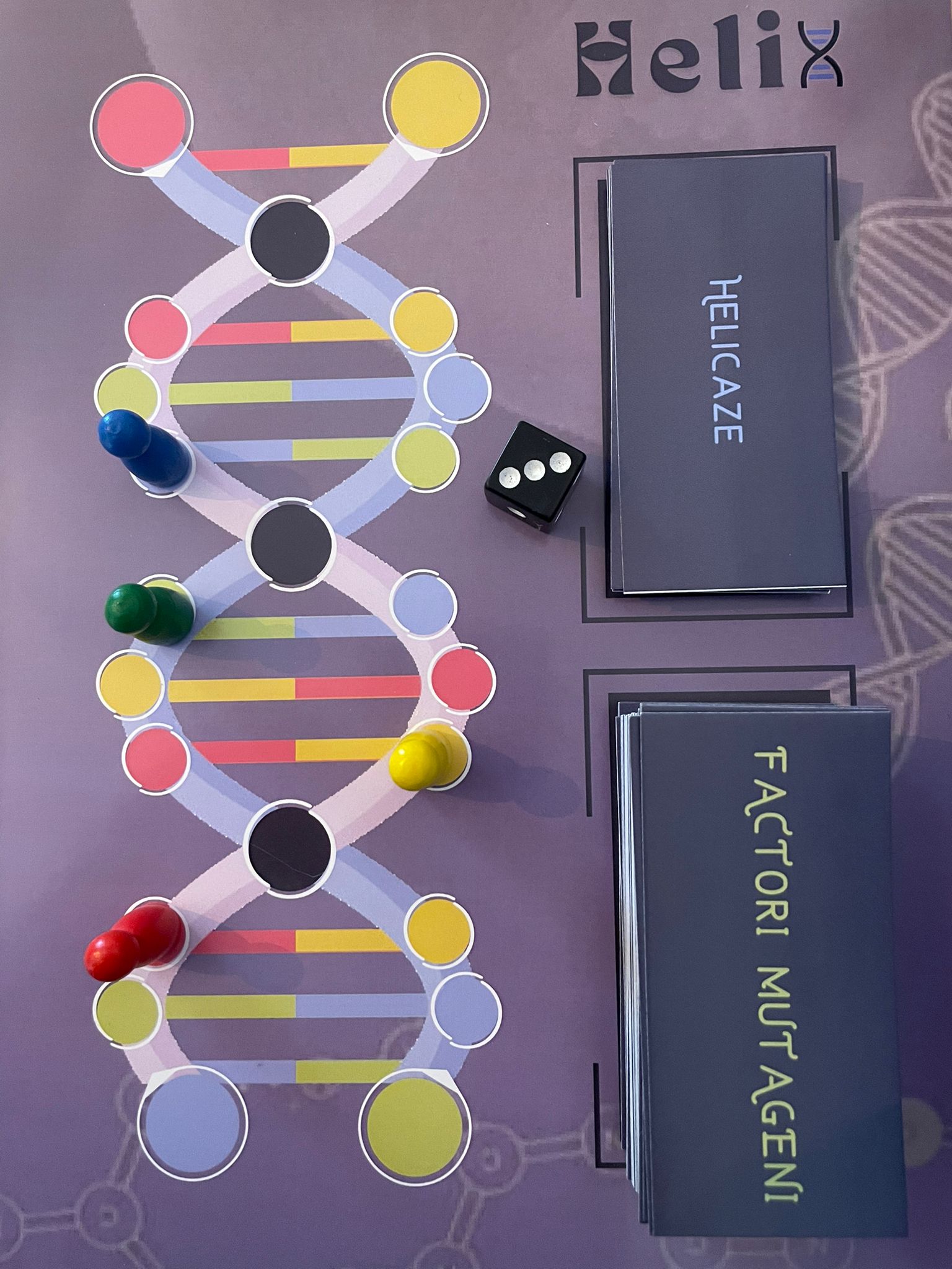 HELIX - joc educativ genetică 