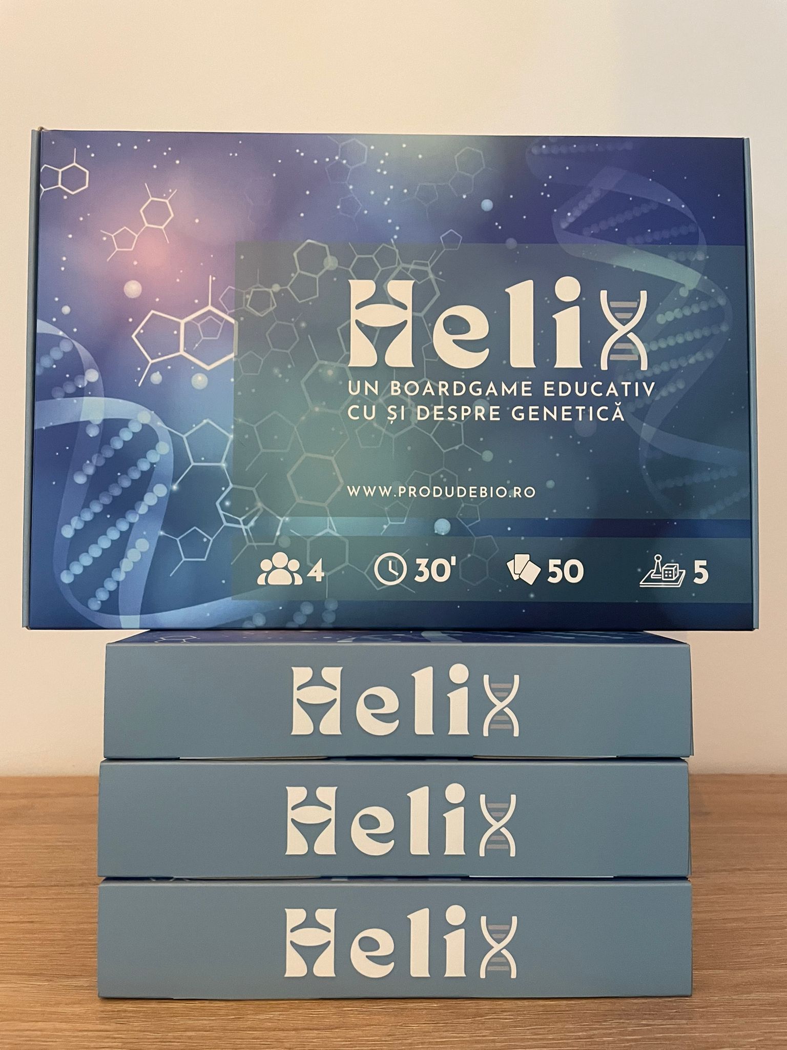 HELIX - joc educativ genetică 