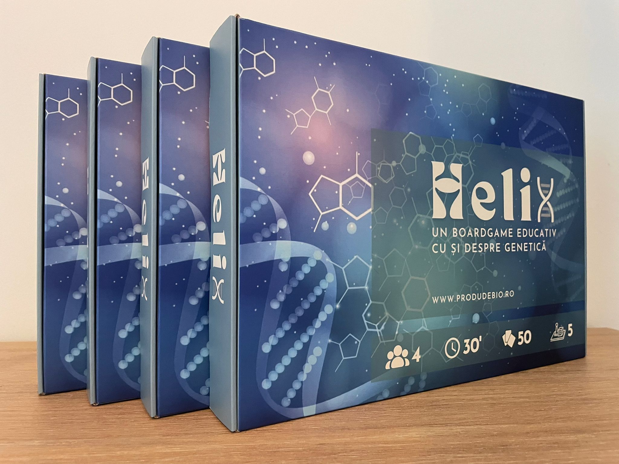 HELIX - joc educativ genetică 