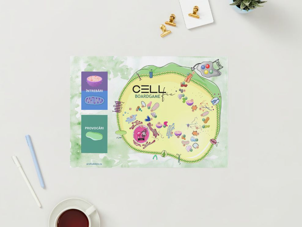 CELLfie - boardgame educativ 