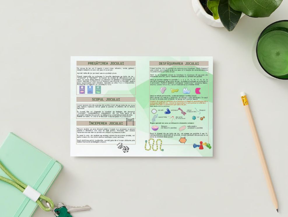 CELLfie - boardgame educativ 