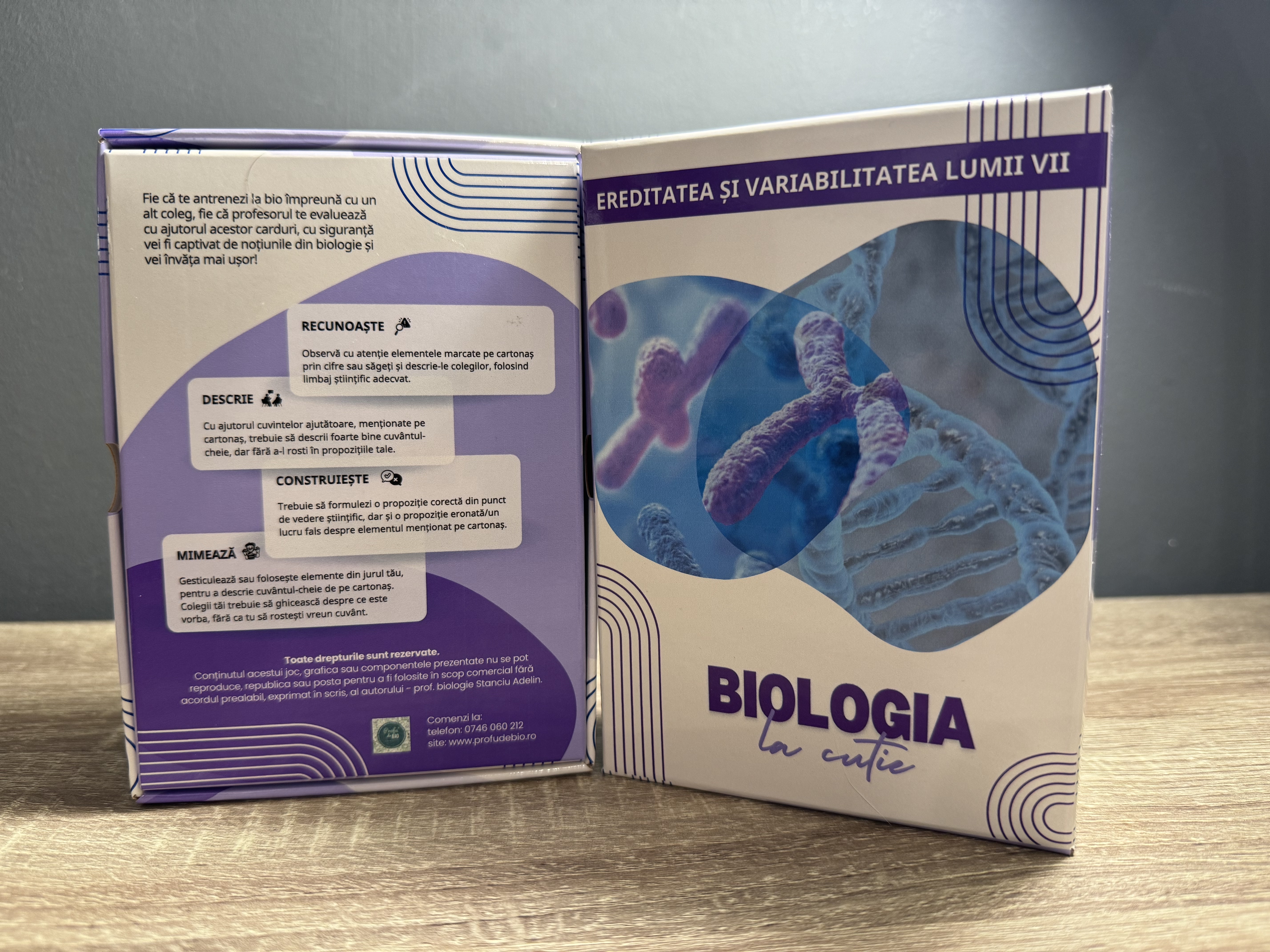 Biologia la cutie - Ereditatea și variabilitatea lumii vii