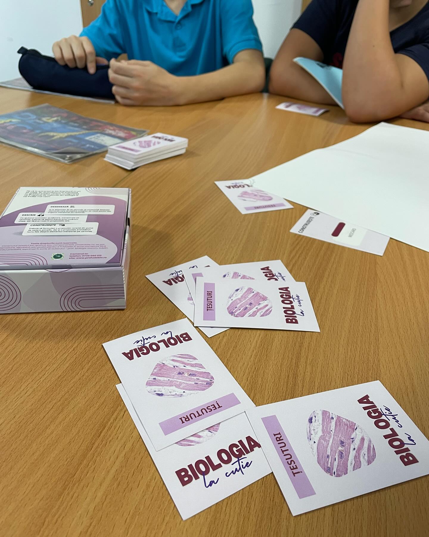 Biologia la cutie - Țesuturi