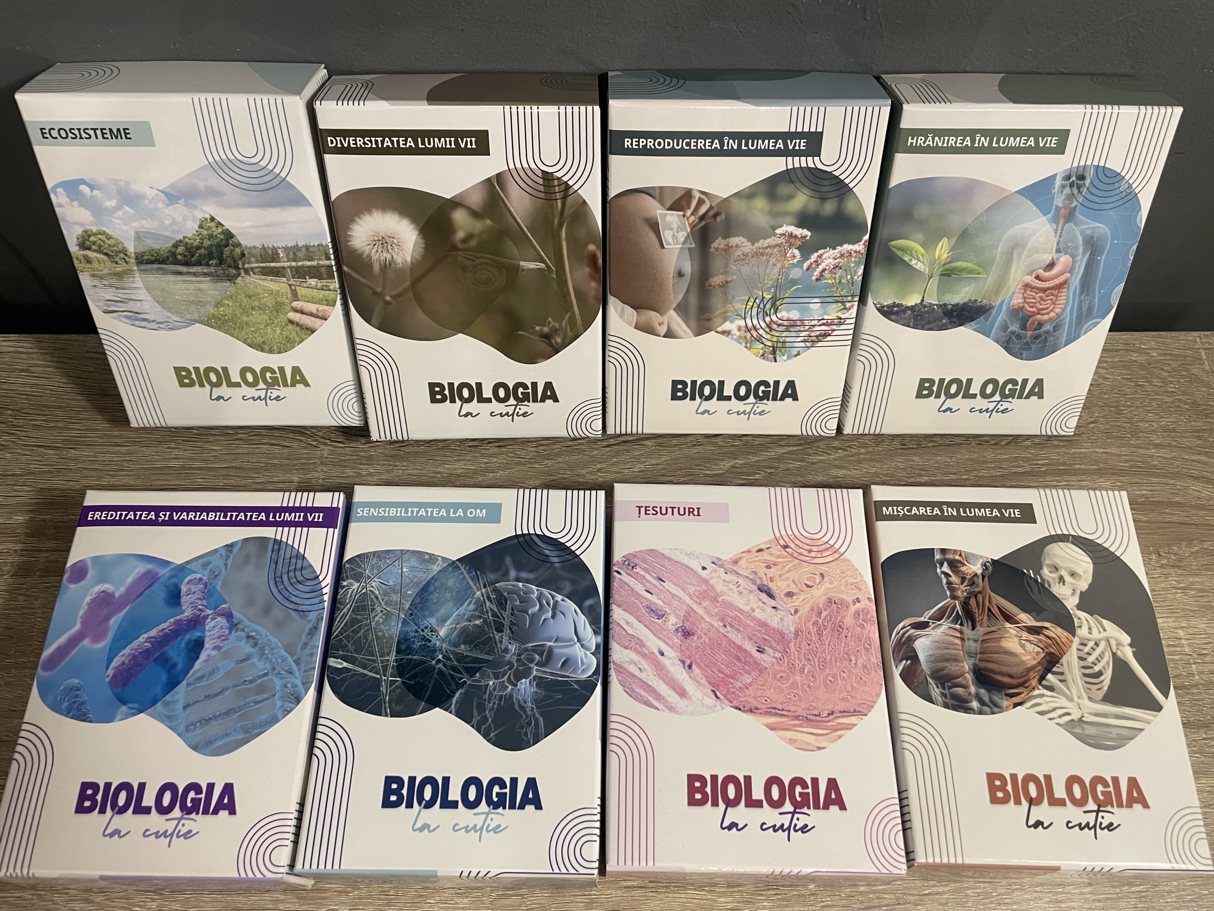 Pachet 8 jocuri - Biologia la cutie