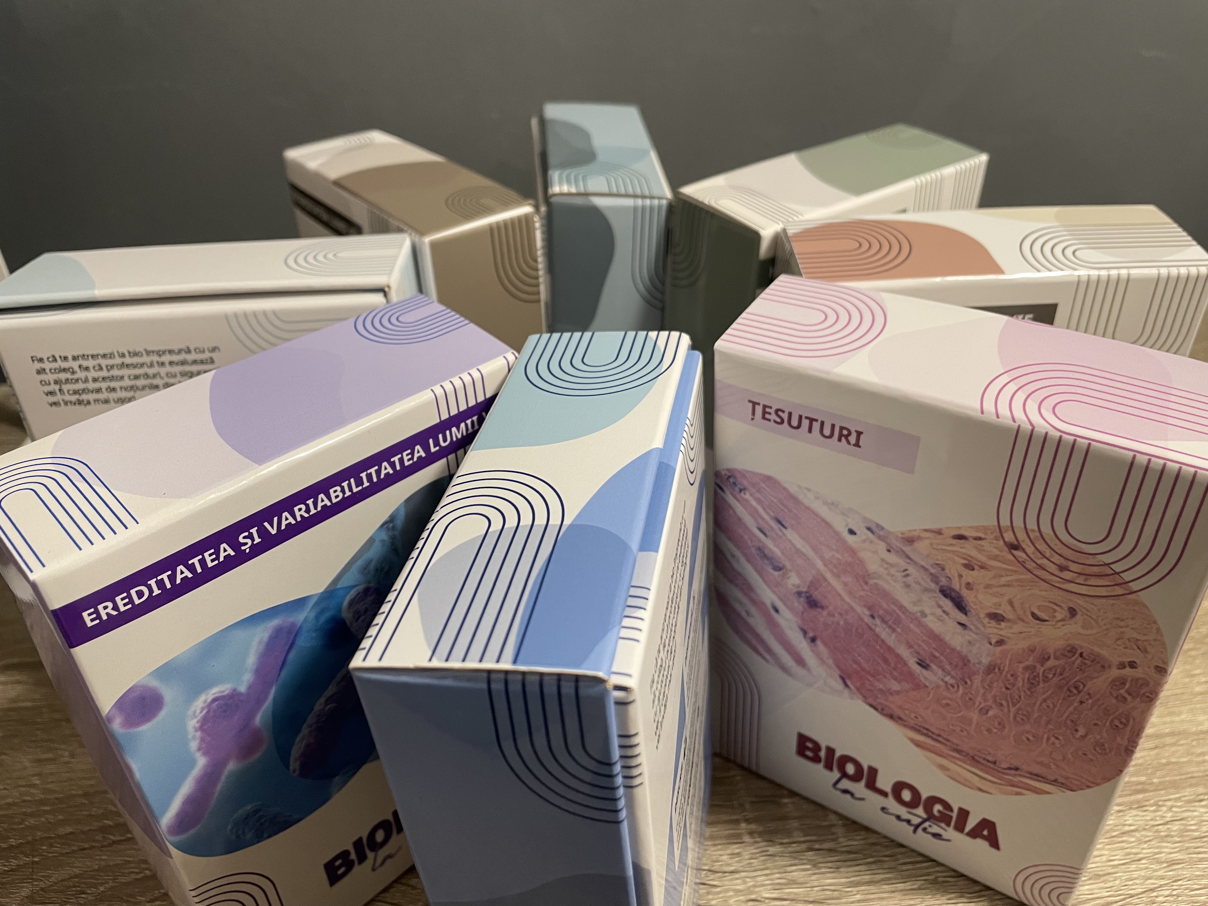 Pachet 8 jocuri - Biologia la cutie