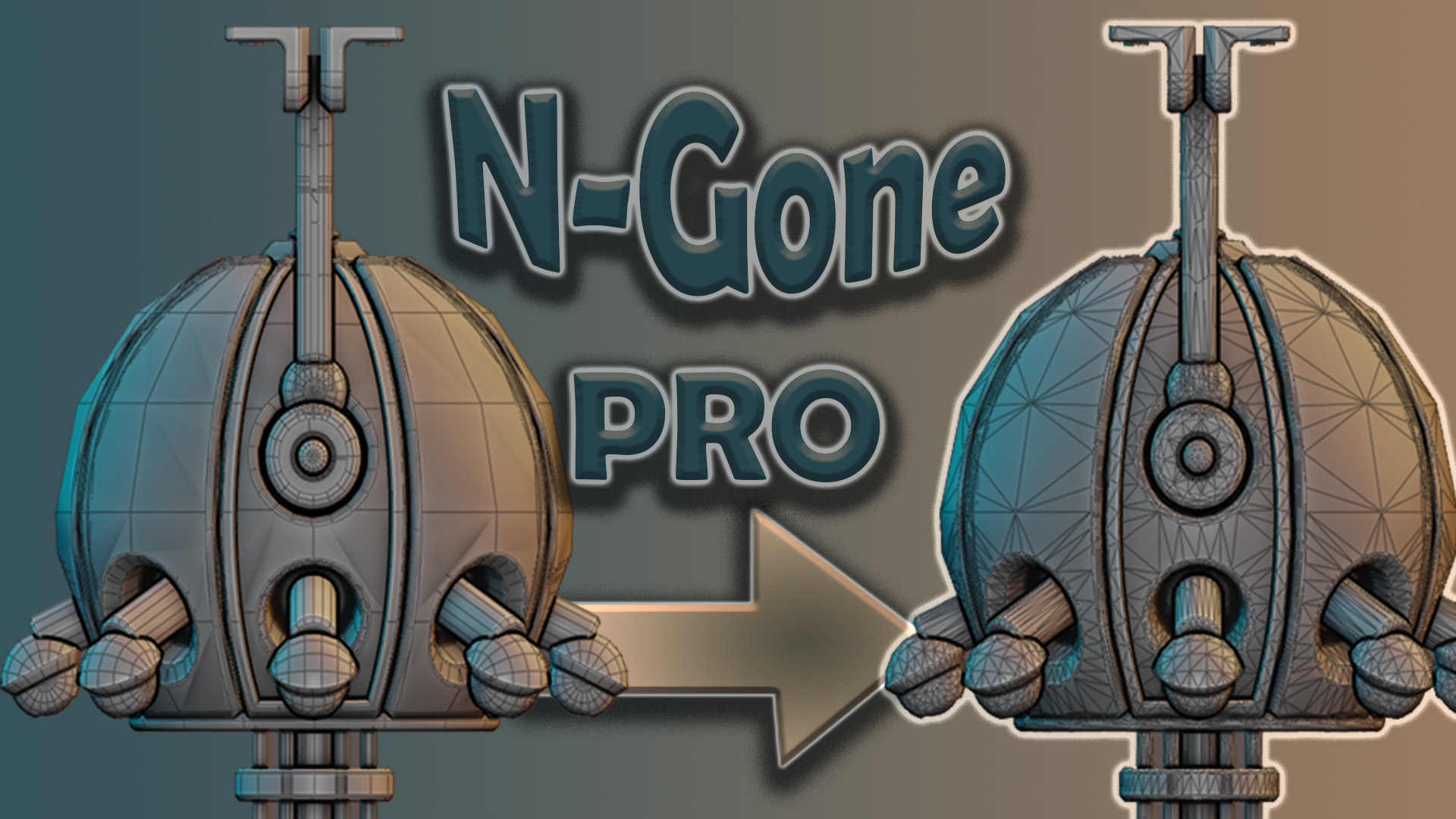 N-Gone Pro (Blender Plugin)