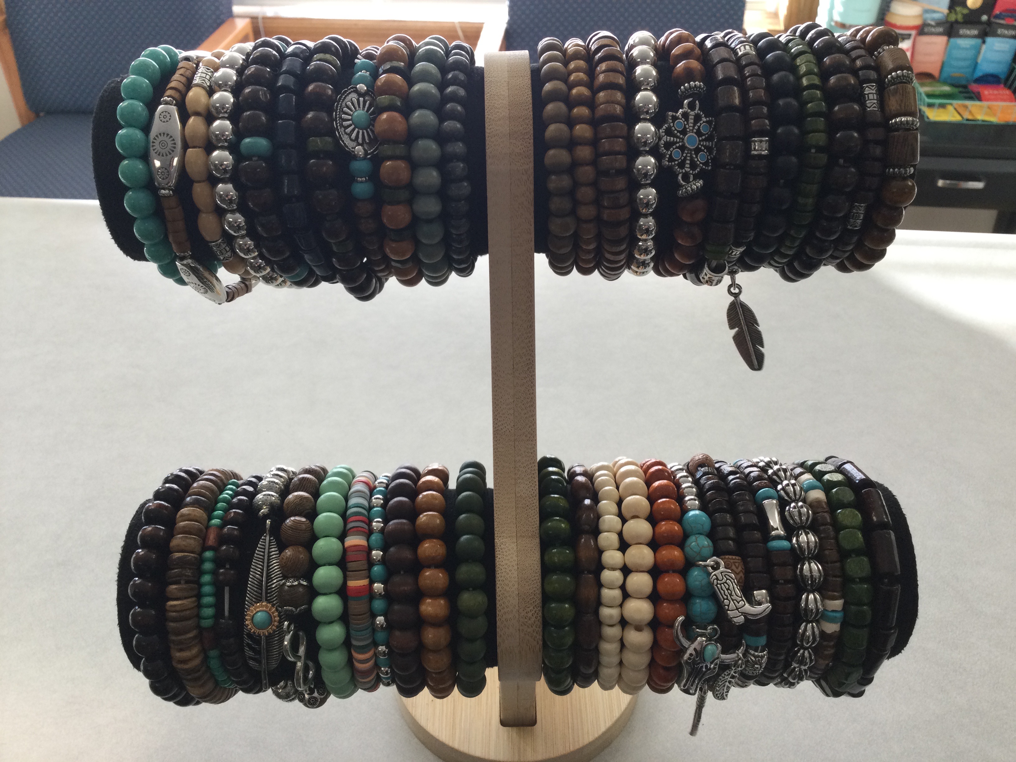 Bracelet wood chakrah