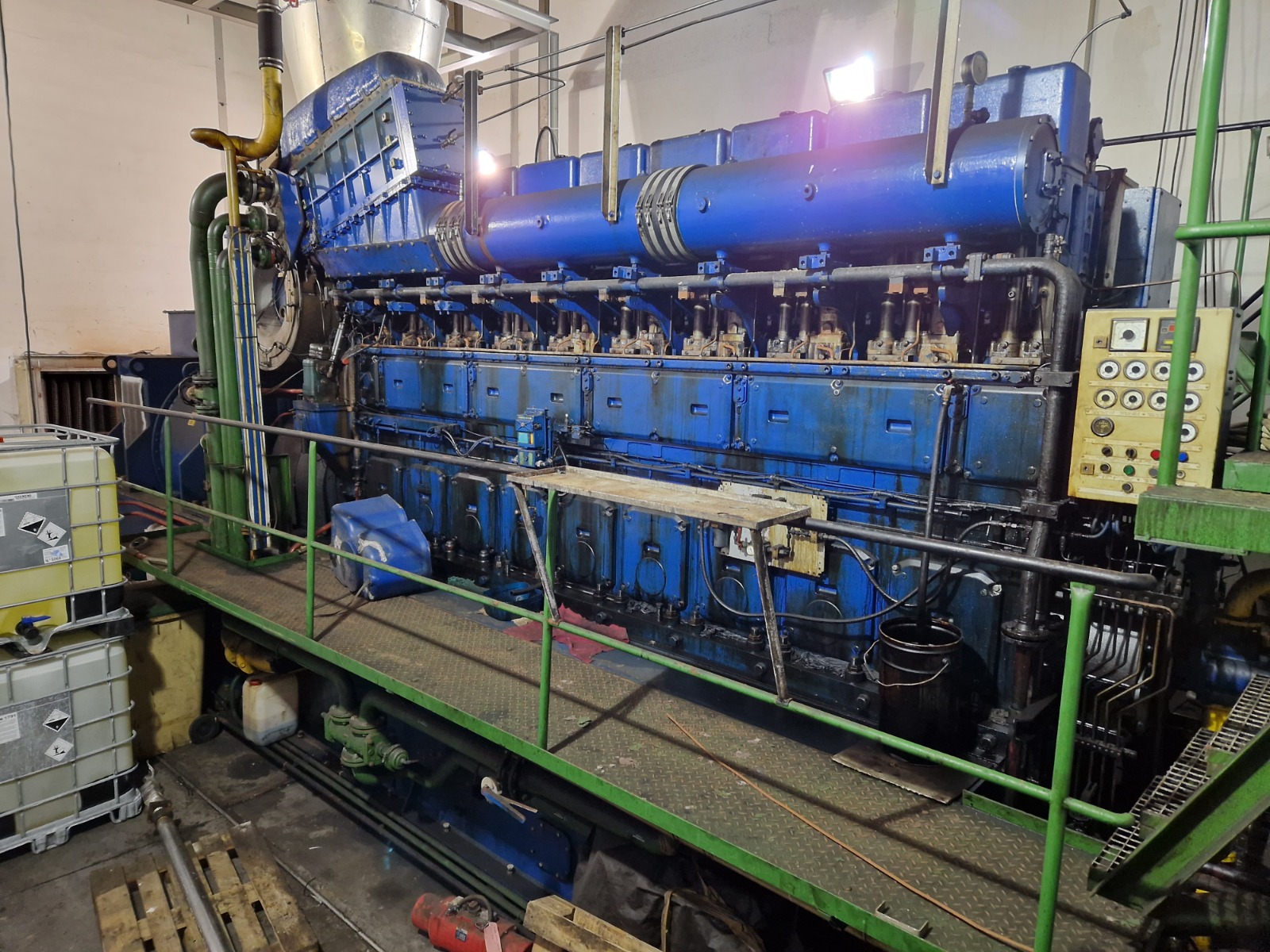 Complete engine DEUTZ MWM TBD 9L 645 