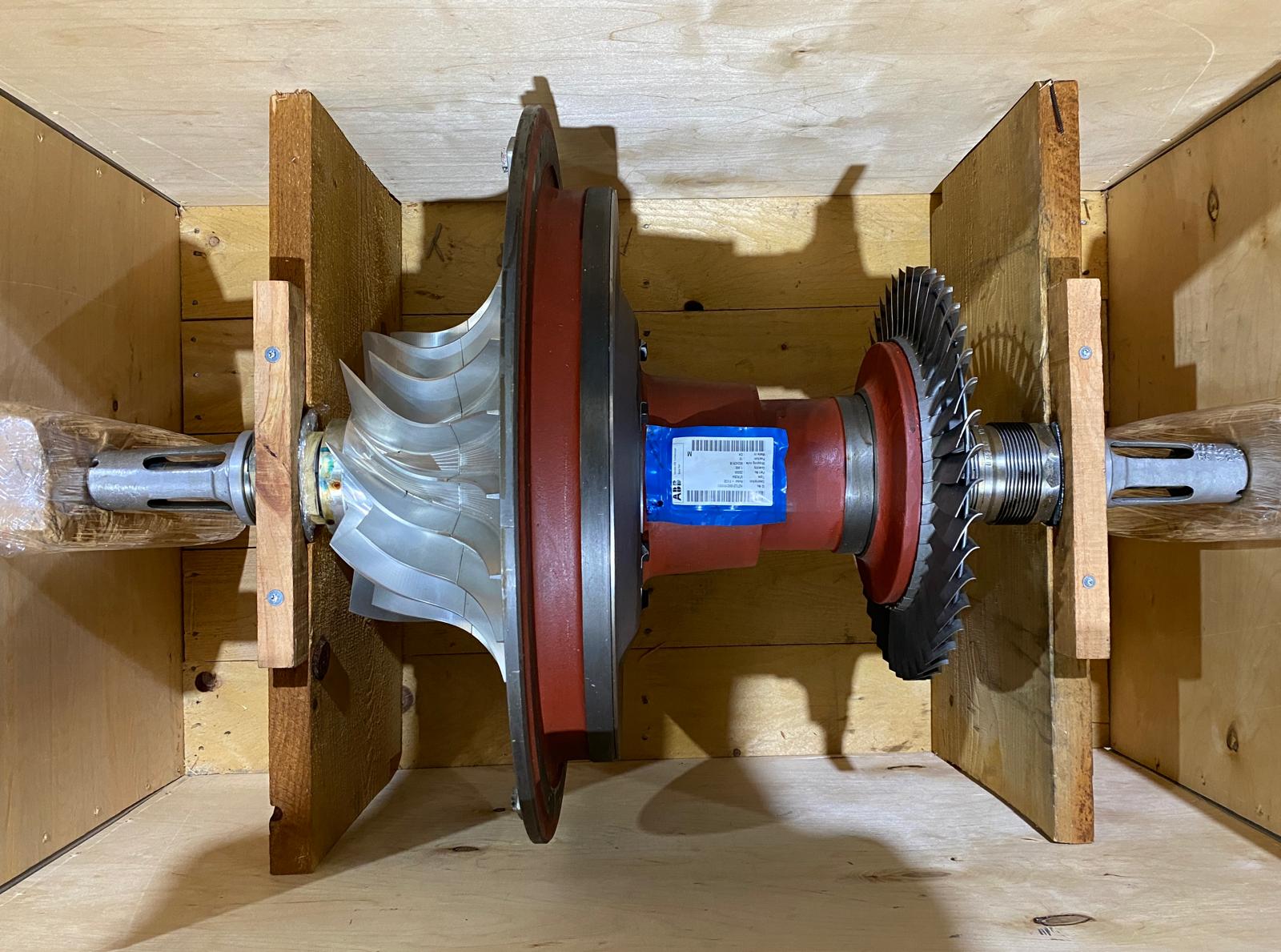 Complete Rotor 11 / 32 Turbo Compresor ABB Type VTR 354  (NEW)