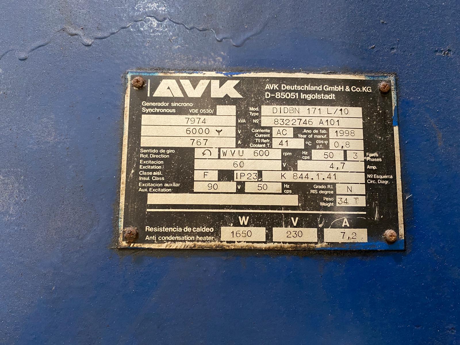 Altenator AVK DIDBN 171 L/10 