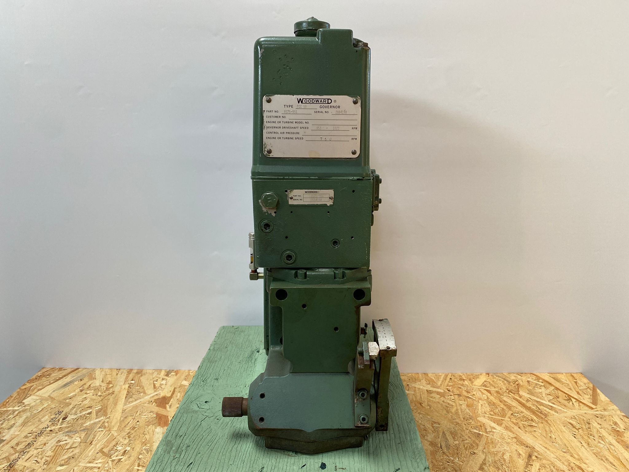 Woodward Type PGA Governor P/N 8575- 956