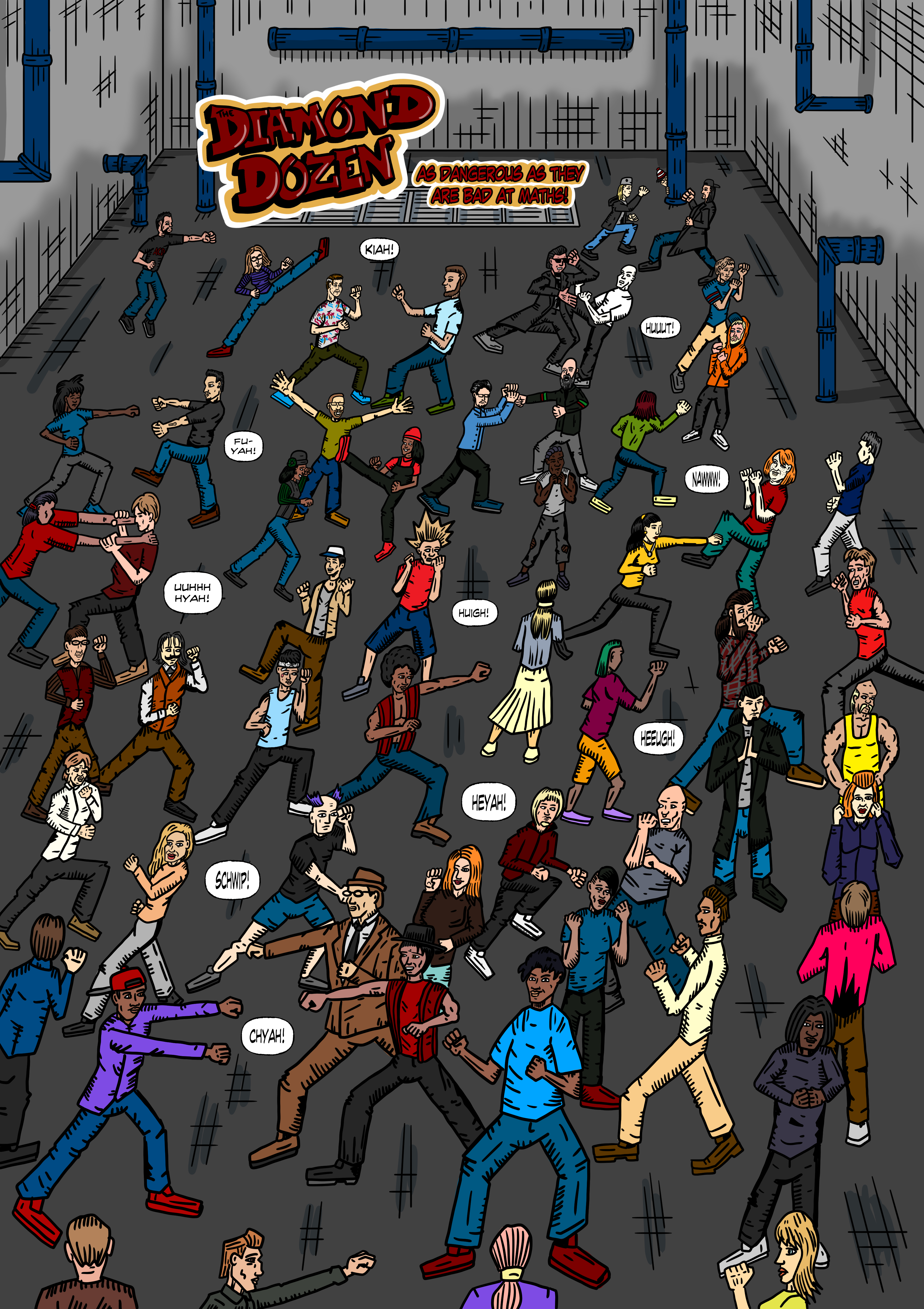 The Diamond Dozen - Art Print