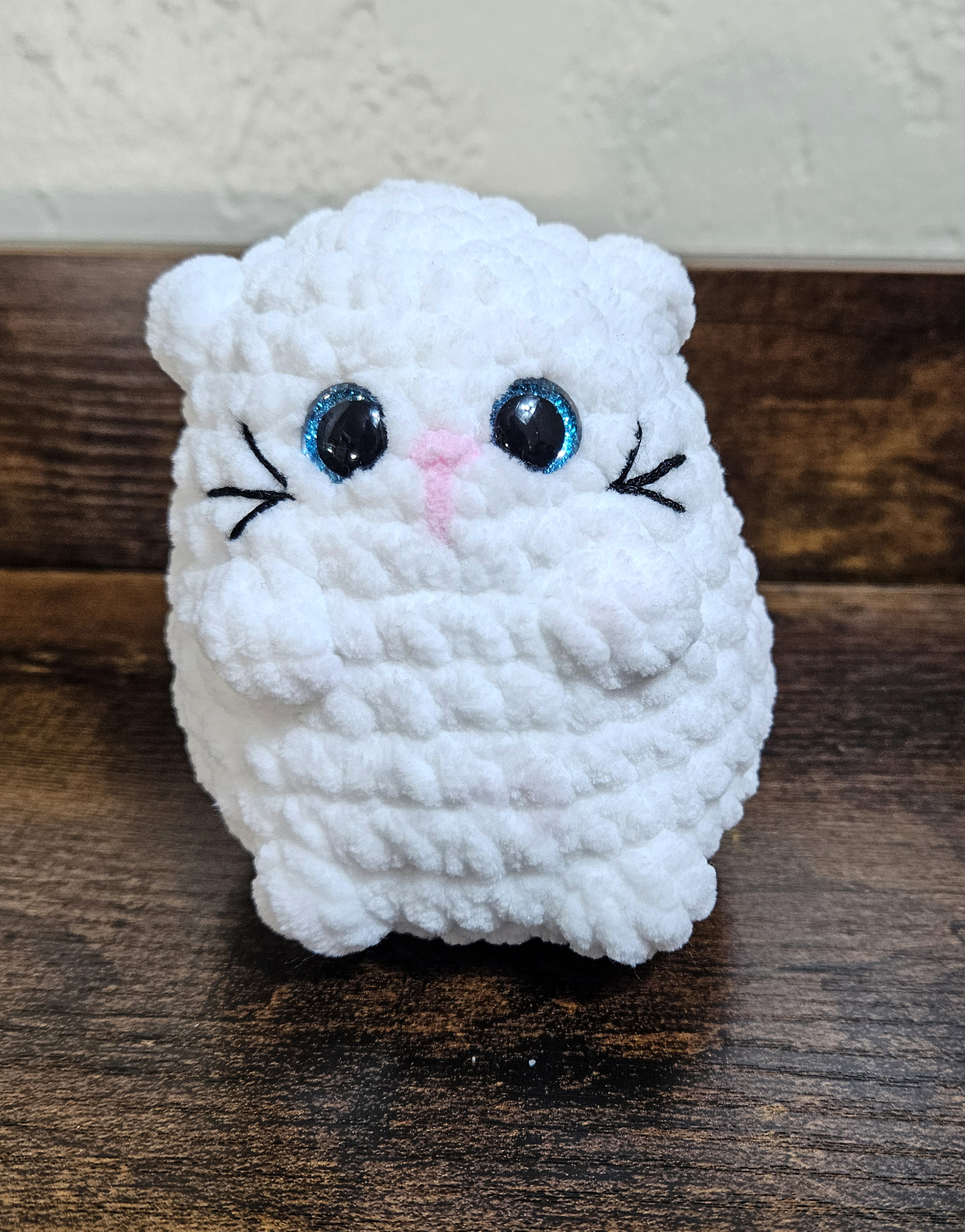 White Kitten Plushie