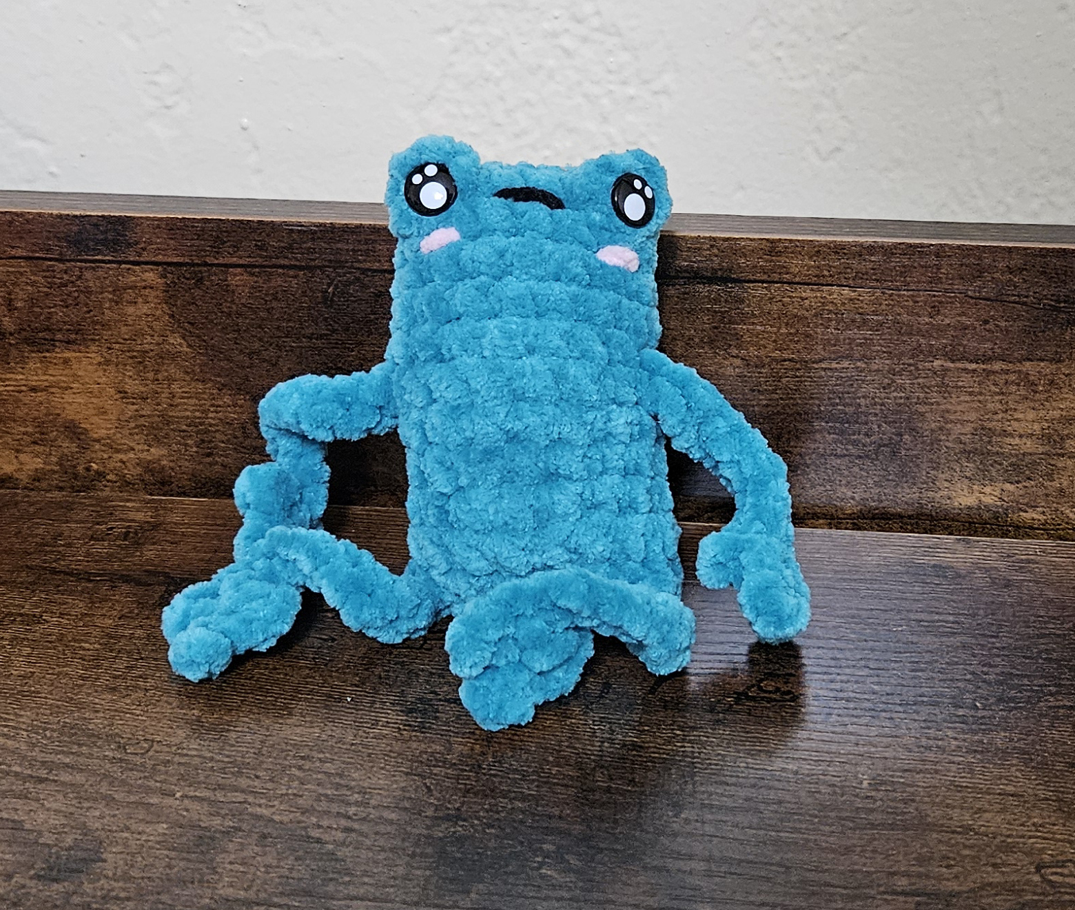 Crazy Leggy Frog Plushie