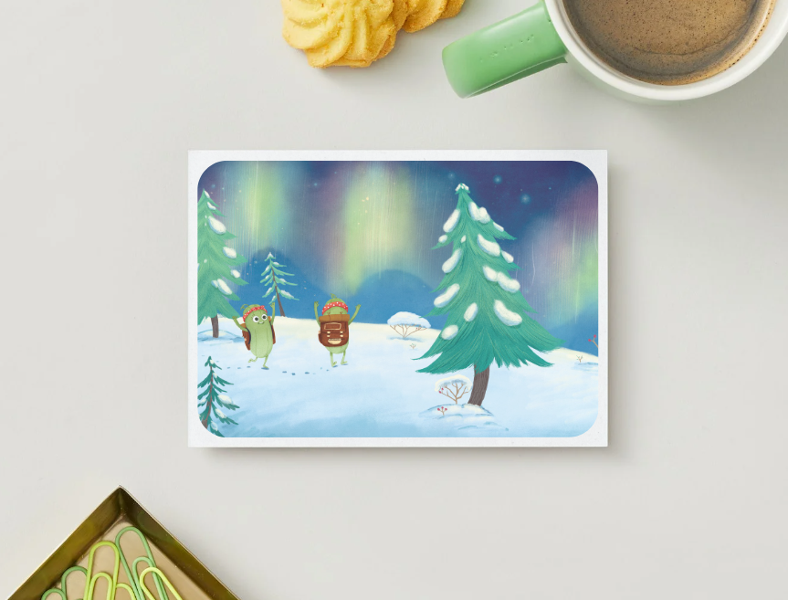 Book Themed Postcards 