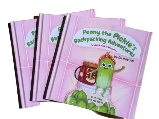 3 x Hardcover Pack - Penny the Pickle's Backpacking Adventures