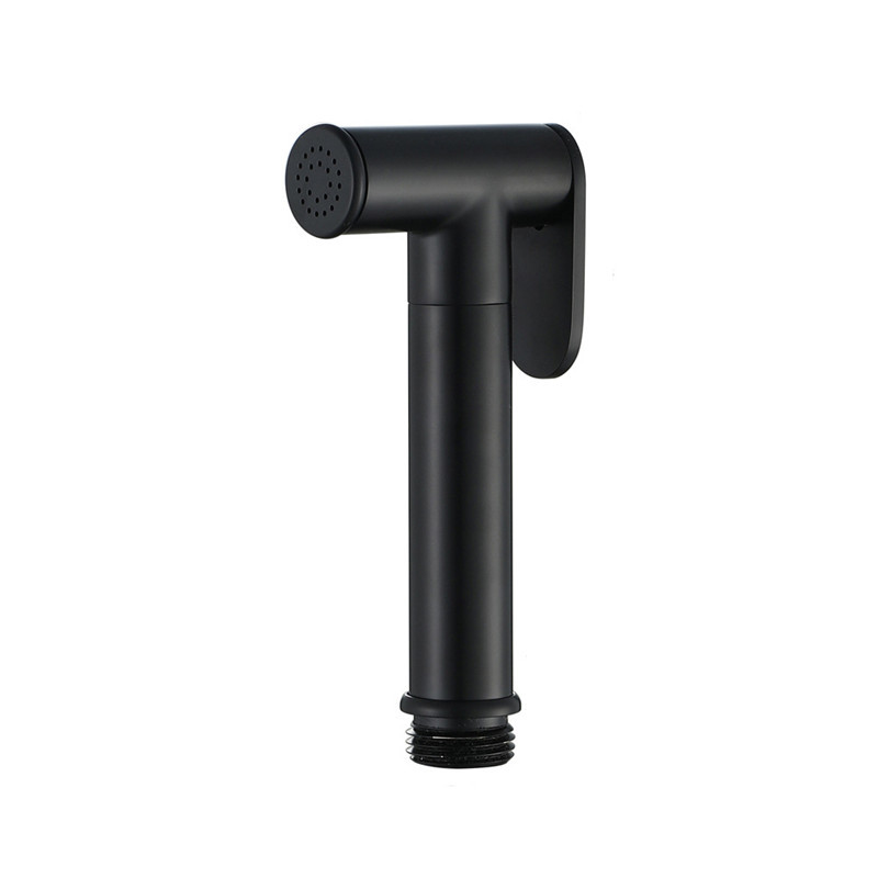 black shower spray