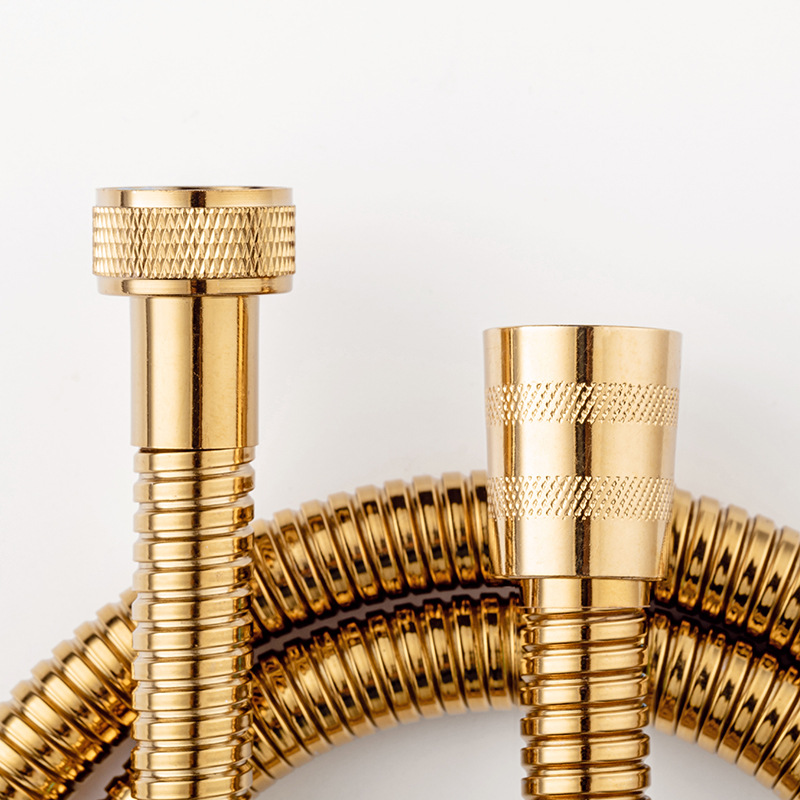 59 inch gold flexible hose 