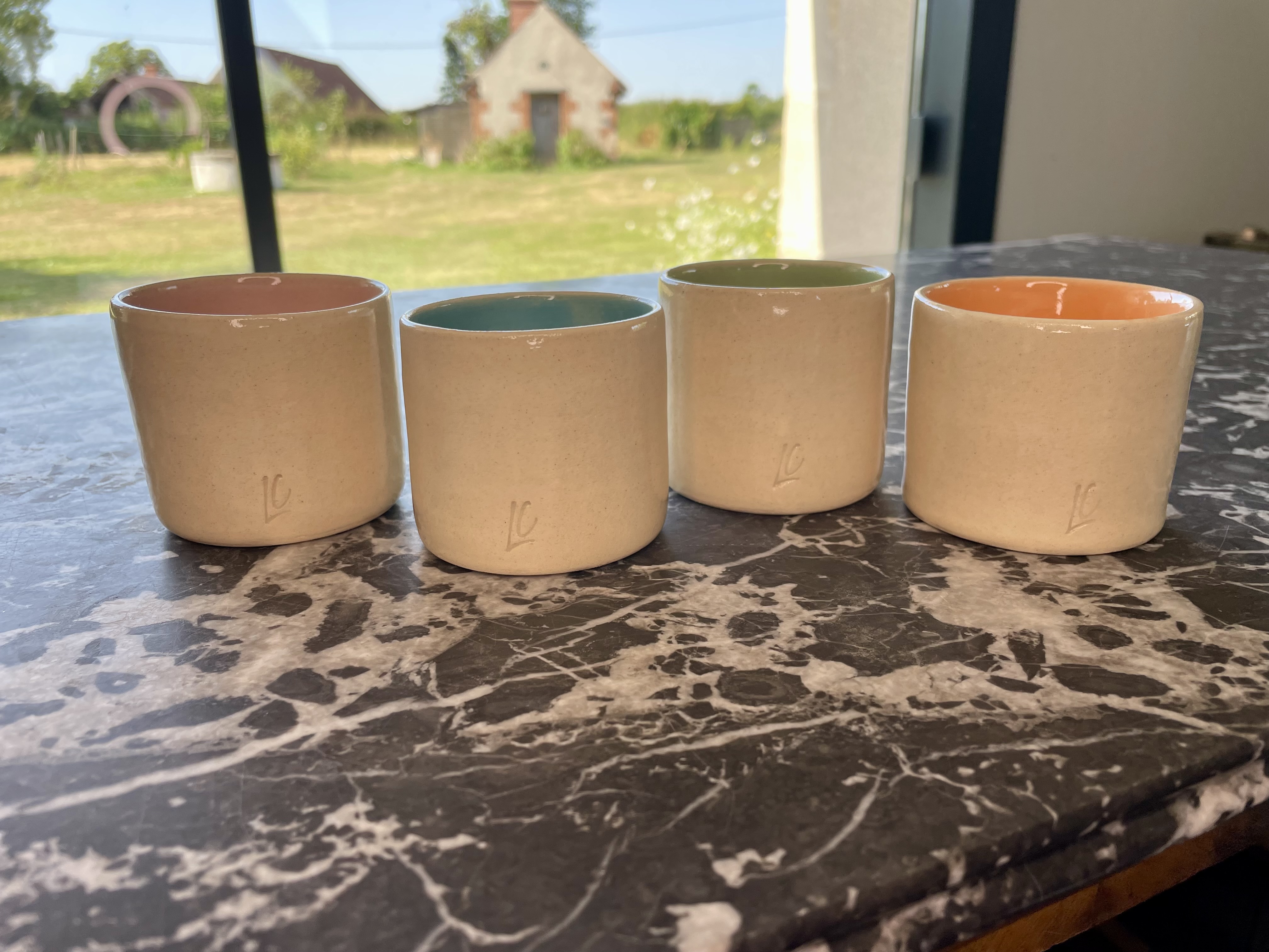 Tasses colorées 12cl