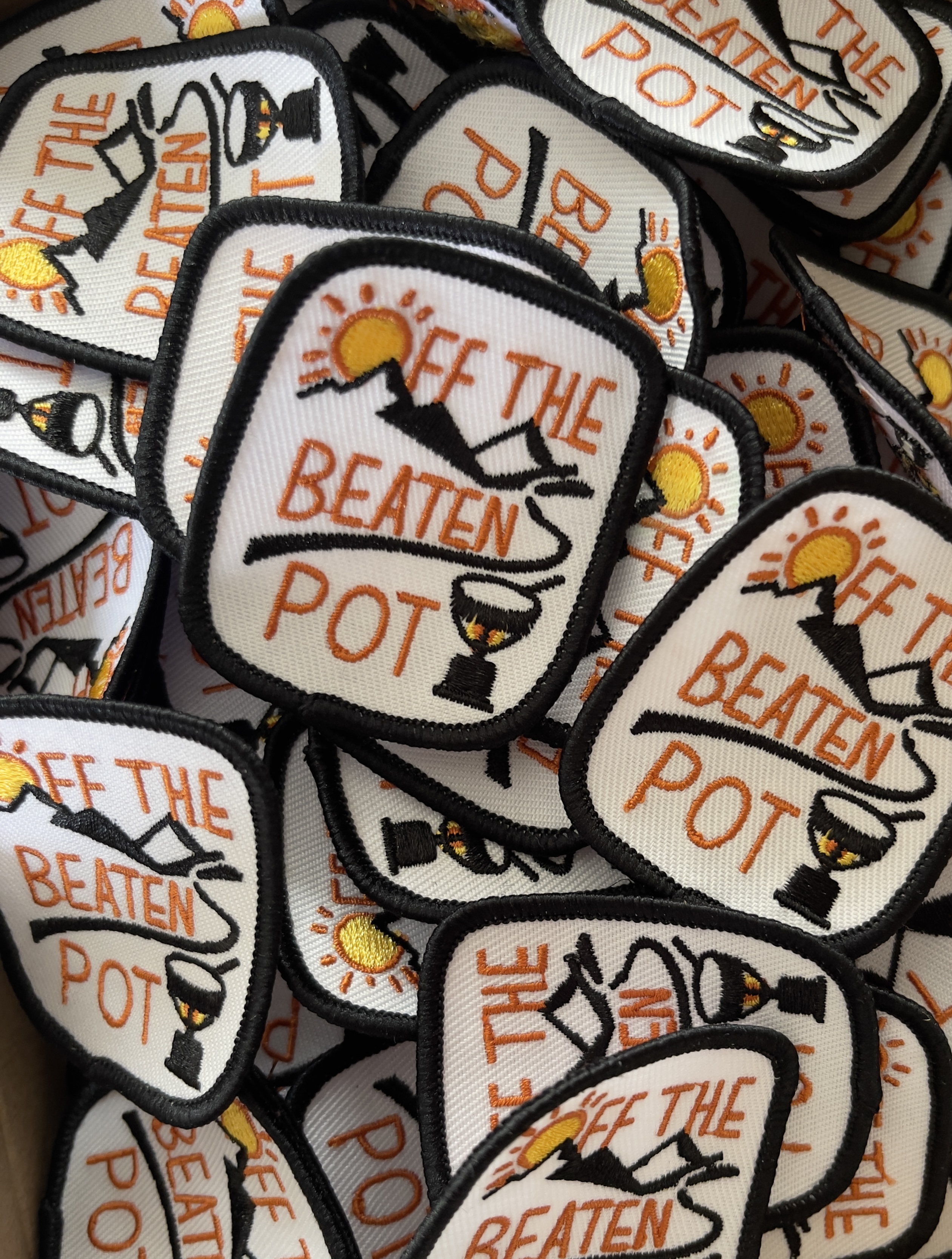 Off The Beaten Pot Trail Patches