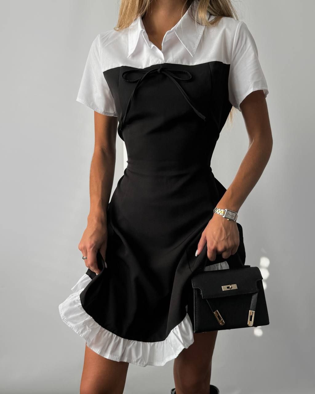 Juoda suknelė "Clara"