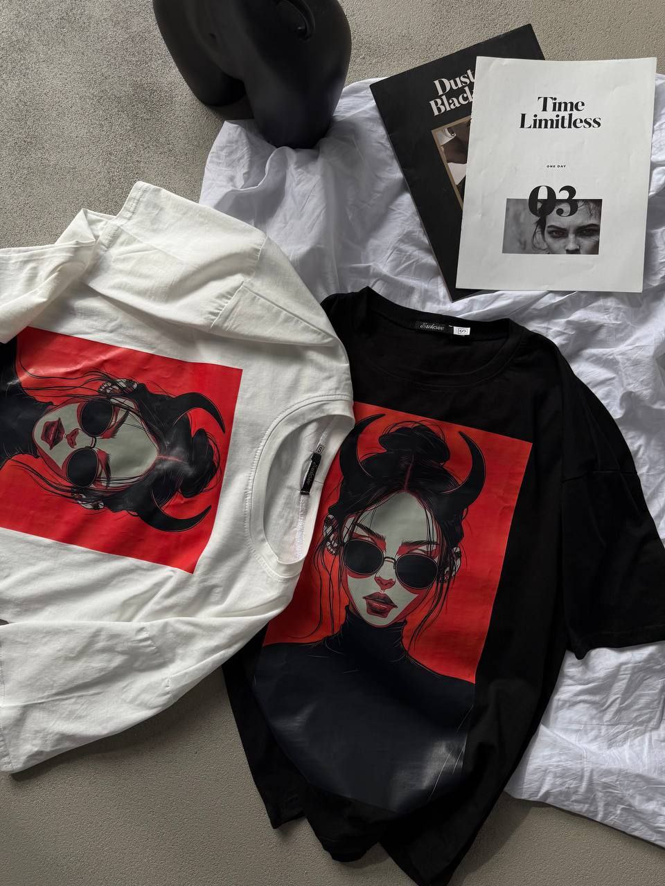 Juodi marškinėliai “Devil”