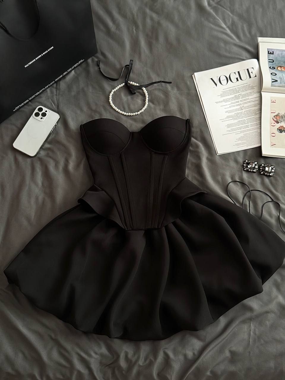 Dviejų dalių komplektukas “Dark magic”