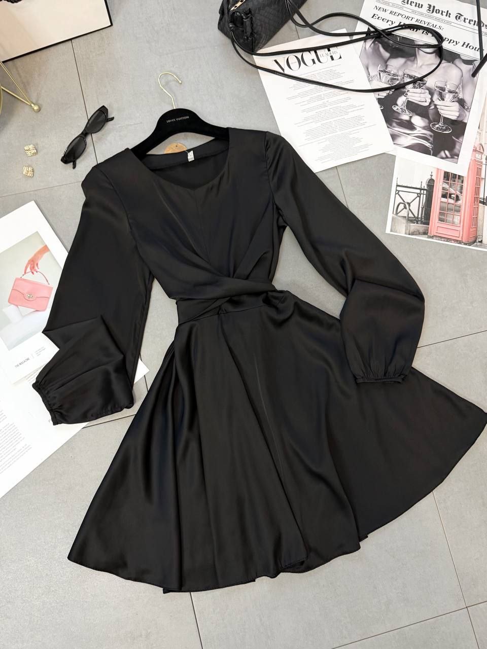 Juodos spalvos suknelė “Lili”