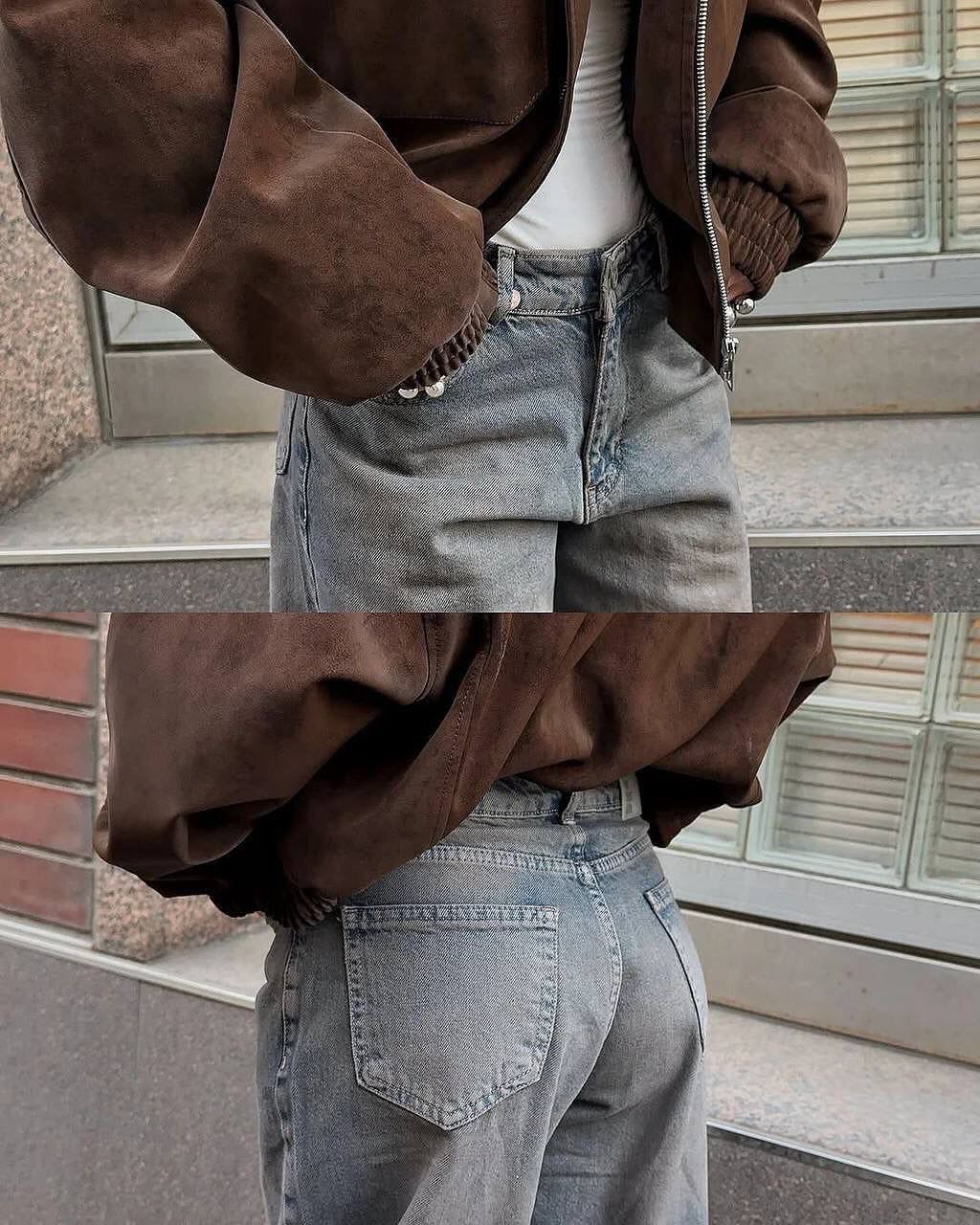 Oversize stiliaus striukė/bomberis