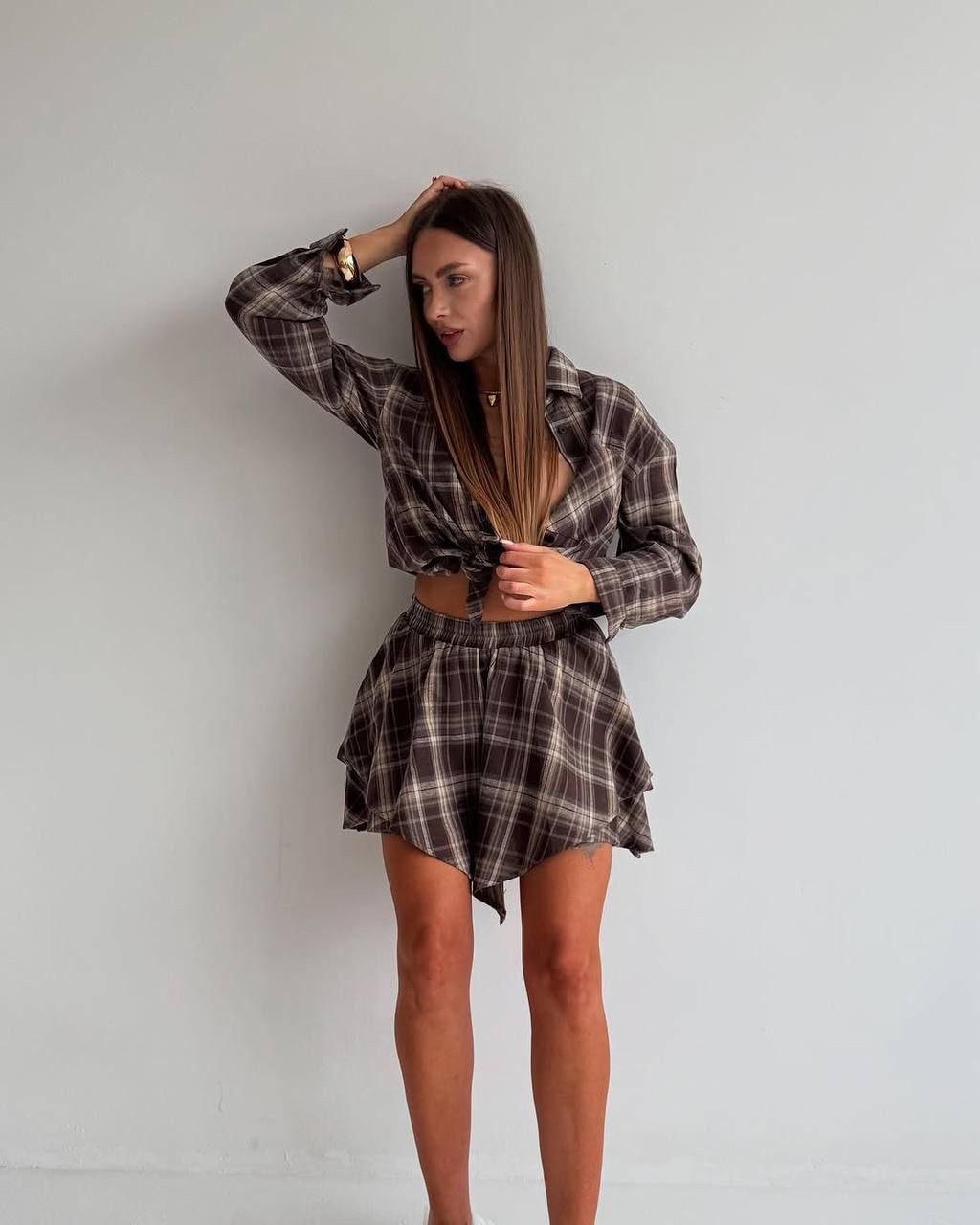 Languotas dviejų dalių kostiumėlis 