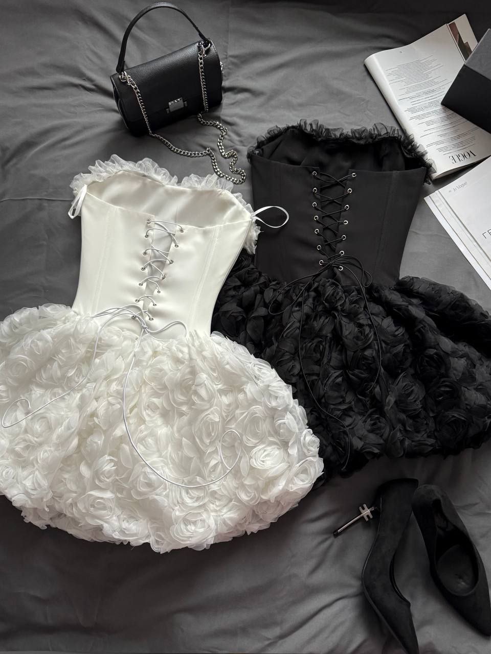 Korsetinė suknelė “Flowers”