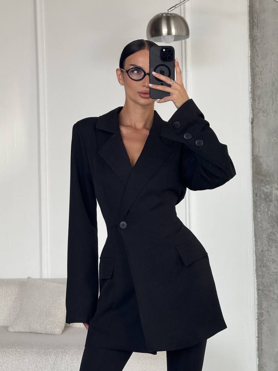 Ilgesnio modelio švarkas/suknelė