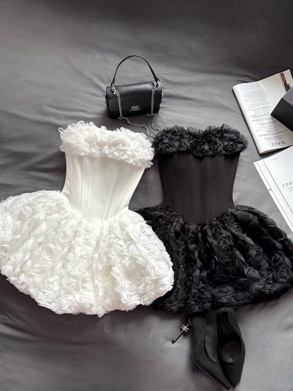 Korsetinė suknelė “Flowers”