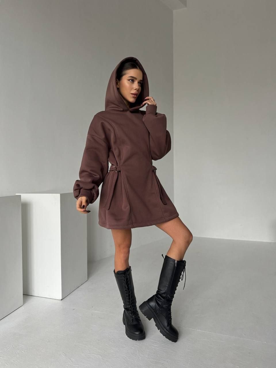 Ilgesnio modelio džemperis/suknelė