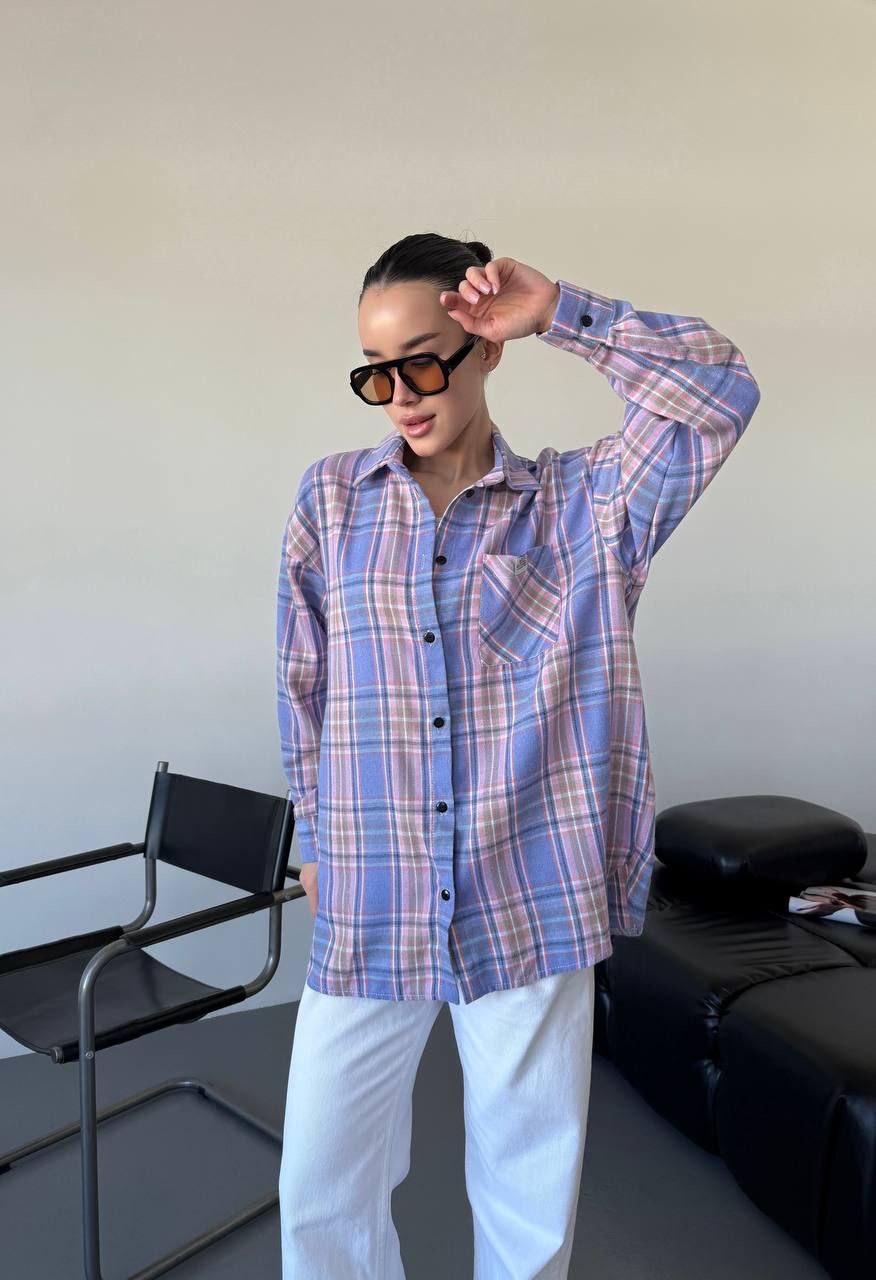 Flaneliniai marškiniai “Grape”