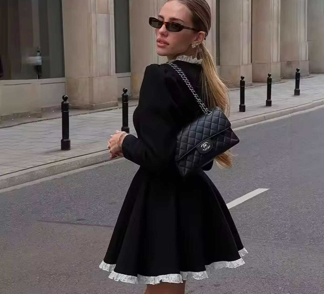 Juoda suknelė “Gracia”