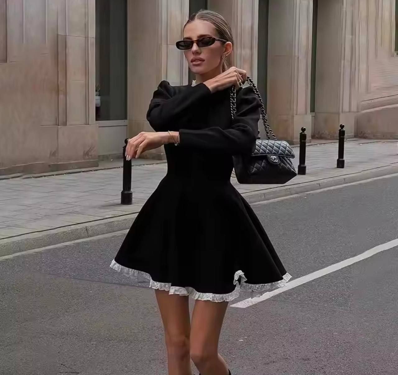 Juoda suknelė “Gracia”