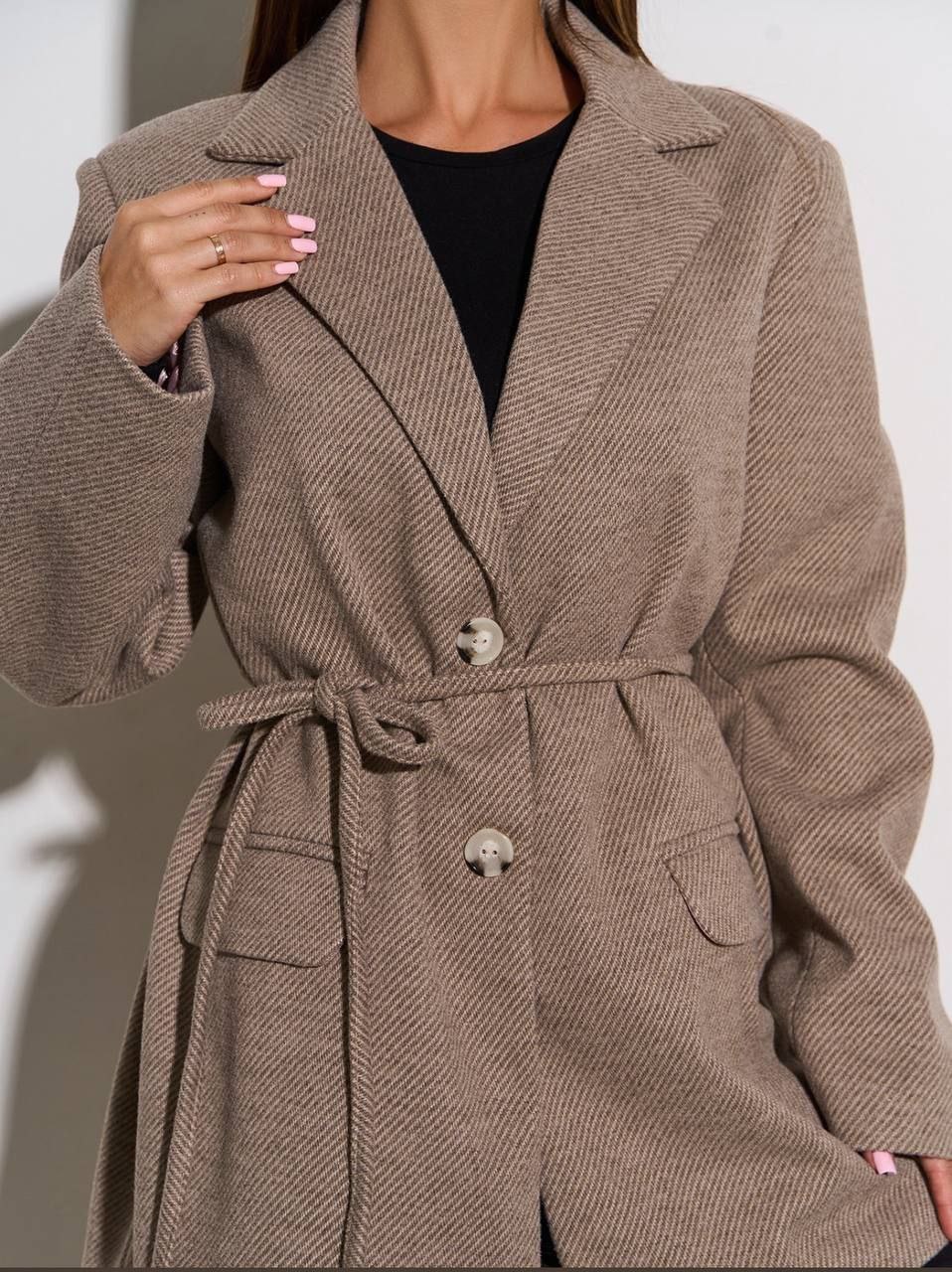 Švarkas su vilna “Oli”